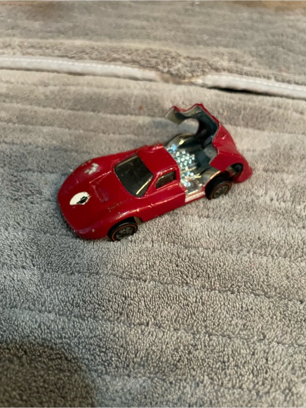 Vintage 1968 HOT WHEELS REDLINE FORD MARK IV Red USA *Nice